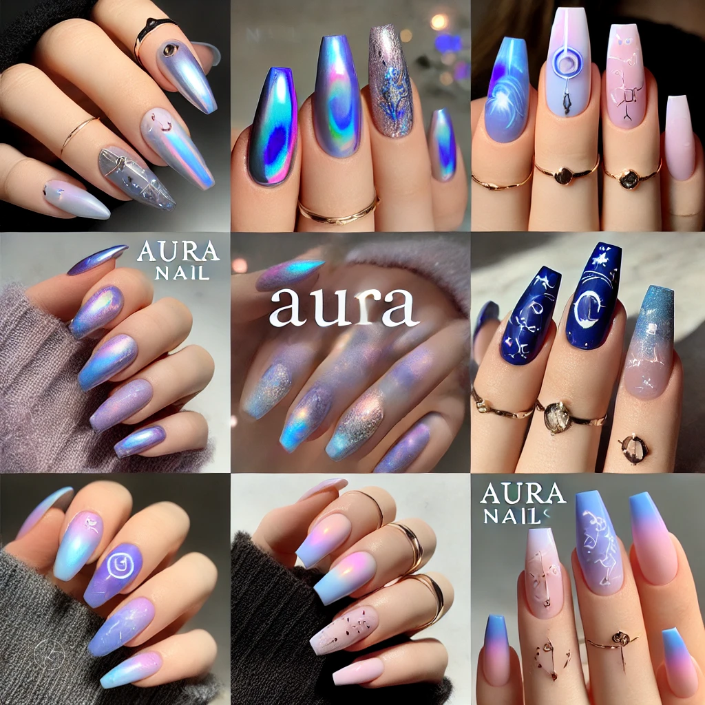 Aura Nails Designs