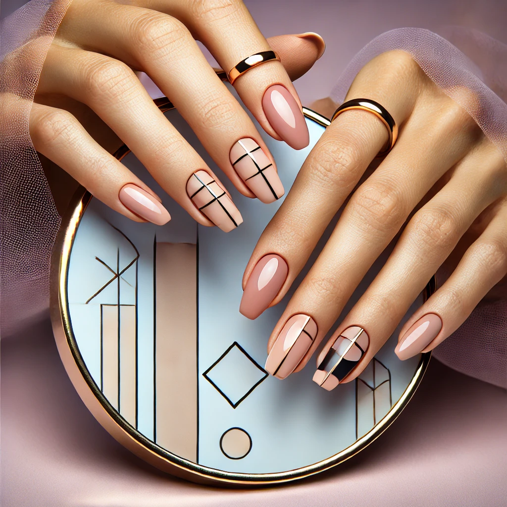 Minimalist Geometric Nail